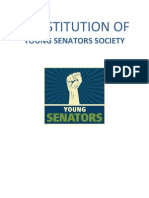 Constitution of Young Senators Society