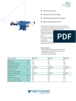 Modular Structure Precise Servo Technology Substantial Positioning Freedom Space Saving Construction