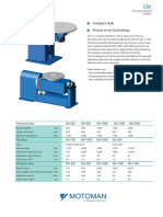 Compact Style Precise Servo Technology: Technical Data DK-250 DK-500 DK-1000 DK-1500 DK-2500