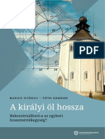 A Királyi Öl Hossza: Rekonstruálható-E Az Egykori Hosszmértékegység?