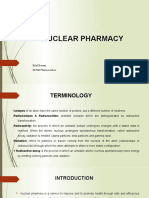 Nuclear Pharmacy: Bilal Hassan M.Phil Pharmaceutics