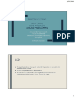 Embedded Systems Chapter Five LCD & Analog I/O Arduino Programming