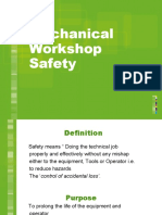 Mechanical Workshop Safety