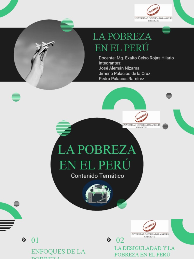 Causas y Enfoques de la Pobreza en Perú | PDF | Desigualdad económica ...