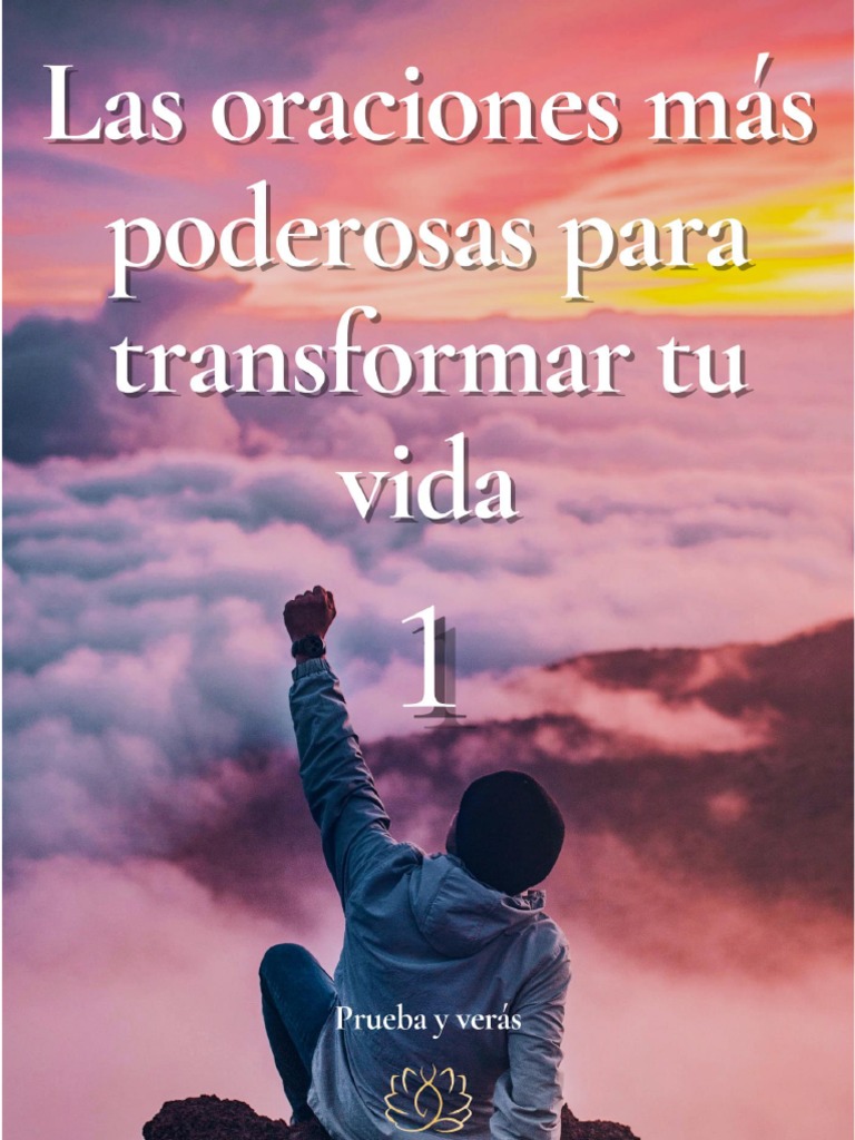 Las Oraciones Más Poderosas para Transformar Tu Vida | PDF | Oración ...
