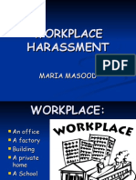 Workplace Harrasment