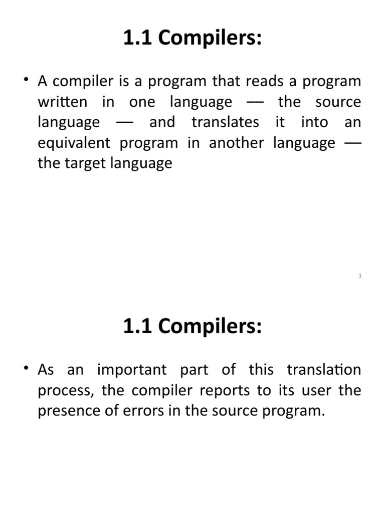 Understanding Compiler Phases and Functions | PDF | Assembly Language ...