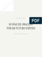 Oración por el futuro esposo