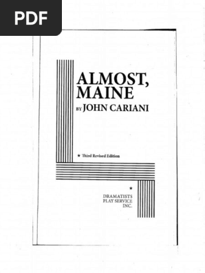 Almost Maine Script PDF | PDF