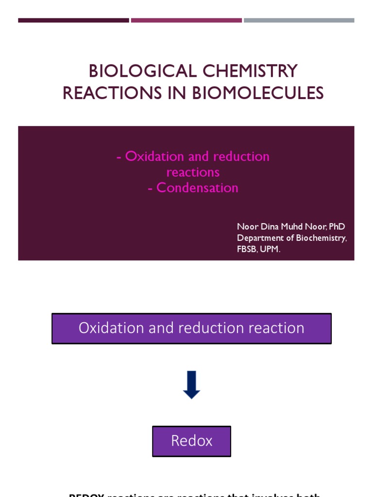 L14 - Reduction and Oxidation | PDF | Redox | Chemical Reactions