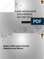 Lec4 Noiseinmicrowavecircuits PDF