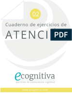 02 Atencion Sostenida Ejercicios Ecognitiva PDF