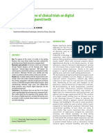 A Systematic Review of Clinical Trials On Digital Impression of Prepared Teeth