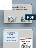 Causative Form: Have/get Something Done
