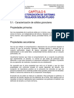 Caracterizacion Solido Fluido PDF