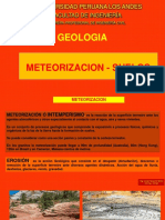 Geologia Clase X - Suelos y Meteorizacion