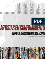 Libro Digital Artistas en Confinamiento