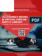 Rajiv Gandhi Proudyogiki Vishwavidyalaya Central Library: Accessing E-Books & Virtual Labs On RGPV E-Library