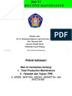 6 2020 09 13 Bab 6 Total Productive Maintenance Masroni Bambang SAP PDF