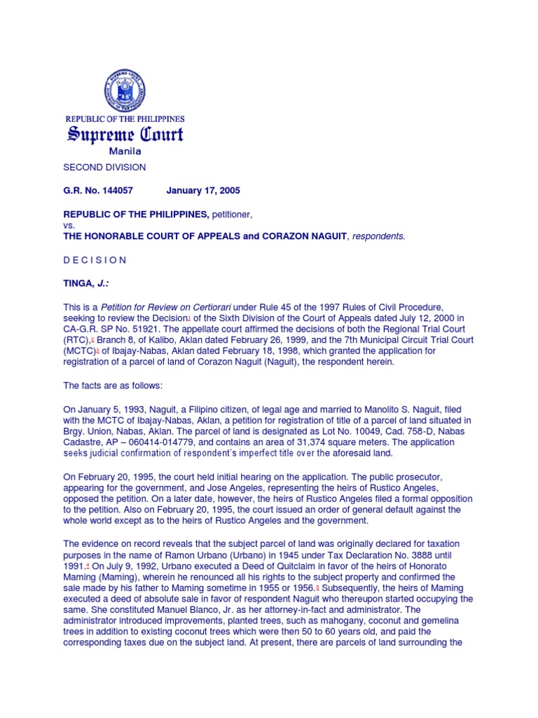 LTD Part 3 Cases and Laws PDF Laches (Equity) Adverse Possession