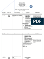 Weekly Home Learning Plan in Science 7 Quarter 1-Week 6 and 7