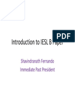 1.introduction To IESL B Paper