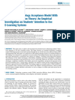 Integrating Technology Acceptance Model With Innovation Diffusion Theory: An Empirical Investigation On Students' Intention To Use E-Learning Systems