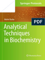 (Springer Protocols Handbooks) Mahin Basha - Analytical Techniques in Biochemistry-Springer US - Humana (2020)