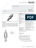 Relief, Direct Acting Poppet Type Differential Area Special Cavity, 004