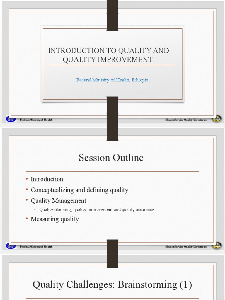 Understanding Quality in Healthcare | PDF | Quality Management | Health ...