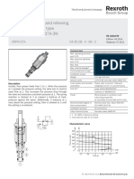 Pressure Reducing and Relieving, Direct Acting Spool Type Special Cavity, CA-07A-3N