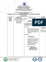 Department of Education: Introduction To The Philosophy of The Human Person