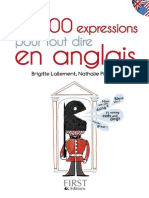 Les 800 Expressions Pour Tout Dire en Anglais by Lallement Brigitte Pierret Nathalie 1 PDF