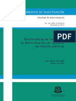 Benchmarking Administracion