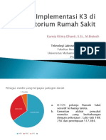 Manajemen K3 Di Laboratorium Rumah Sakit