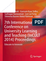 7Th International Conference On University Learning and Teaching (Incult 2014) Proceedings