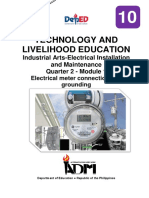 Technology and Livelihood Education: Industrial Arts-Electrical Installation and Maintenance Quarter 2 - Module 1