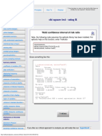 CALCUL ODDS RATIO IN R