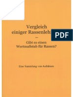 Köpke, Matthias - Vergleich einiger Rassenlehren, 2. Auflage