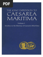 The Joint Expedition To Caesarea Maritima, Vol. 1