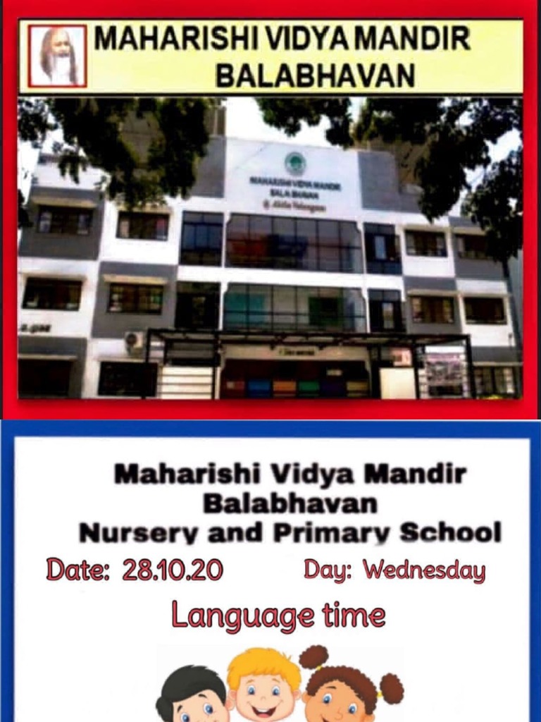 Maharishi Vidya Mandir Activities | PDF