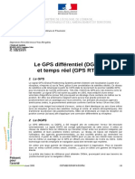 Le GPS différentiel (DGPS) et temps réel (GPS RTK)