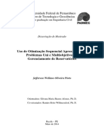 Uso de Otimização Sequencial Aproximada em Problemas Uni e Multiobjetivos de Gerenciamento de Reservatórios