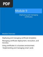 Deploying and Managing Certificates