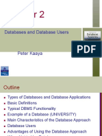 Databases and Database Users