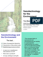 Nanotechnology For The Enviroment
