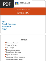 ArrayPresentation in C
