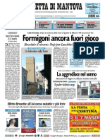 La Gazzetta Mantova 4 Marzo 2010