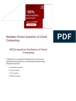 Cloud Computing MCQ (Multi Choice Questions) - Javatpoint PDF