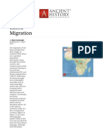 Bantu Migration - Ancient History Encyclopedia PDF